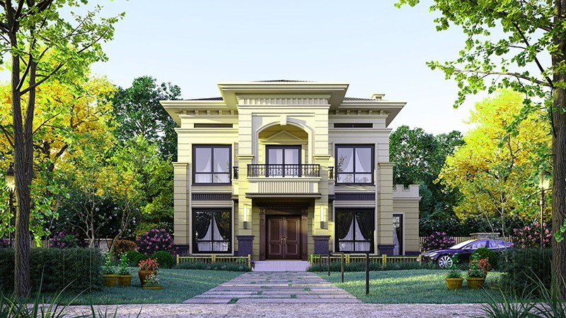 江苏中式合院住宅，开放庭院与邻里乡亲更亲近